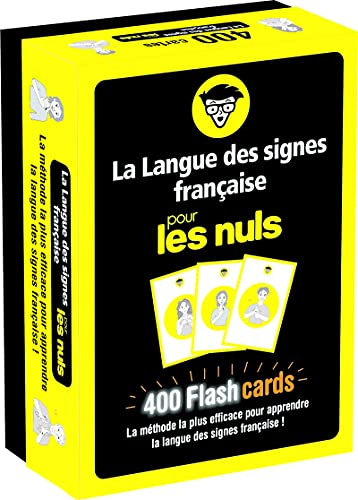 Les Flashcards de la langue des signes française pour les Nuls: | 400 cartes pour un apprentissage ludique et efficace