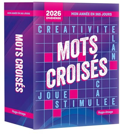 Mon année en 365 jours - 2026 - Mots Croisés