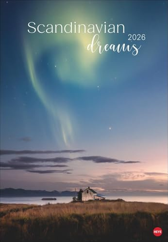 Scandinavian Dreams Posterkalender 2026: Ruhe und Natur: Die einzigartige Atmosphäre nordischer Landschaften eingefangen in einem großen Wandkalender. Ein Naturkalender zum Träumen