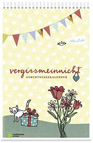 vergissmeinnicht-Geburtstagskalender
