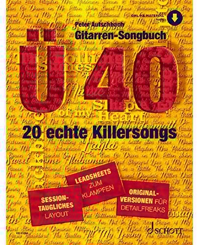 Gitarren-Songbuch Ü40: 20 echte Killersongs - sessiontaugliches Layout - Leadsheets zum Klampfen - Originalversionen für Detailfreaks. 1. Gitarre.