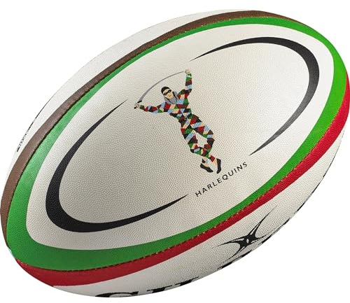 Gilbert Harlequins Replica Rugby Ball