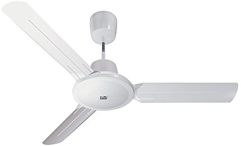 Vortice Nordik Evolution R - Ventilatore da Soffitto Silenzioso 140cm, 3 Pale in Acciaio, Ventilatore Aria Fredda, Rotazione Reversibile, Velocità Regolabile, Predisposizione Kit Luce, Made in Italy