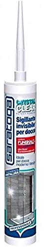 Saratoga Cartuccia Silicone Crystal Clear Per Docce 310 ml
