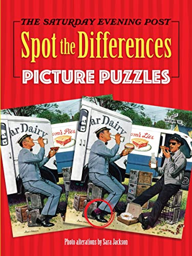 The Saturday Evening Post Spot the Difference Picture Puzzles (Dover Kids Activity Books)