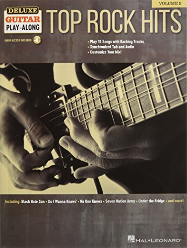 Top Rock Hits: Deluxe Guitar Play-Along Volume 1 (GUITARE, Band 1)
