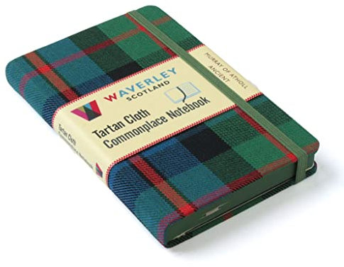 Waverley (M): Murray of Atholl AncientTartan Cloth Pocket Commonplace Notebook