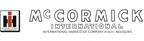 IHC International McCormick Restaurierung Traktor Aufkleber Klebefolie