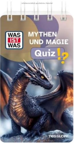 WAS IST WAS Quiz Mythen und Magie | Quizblock im Pocket-Format | Hexen, Zauberer, Gottheiten uvm. | Ab 8 Jahren (WAS IST WAS Quizblöcke)