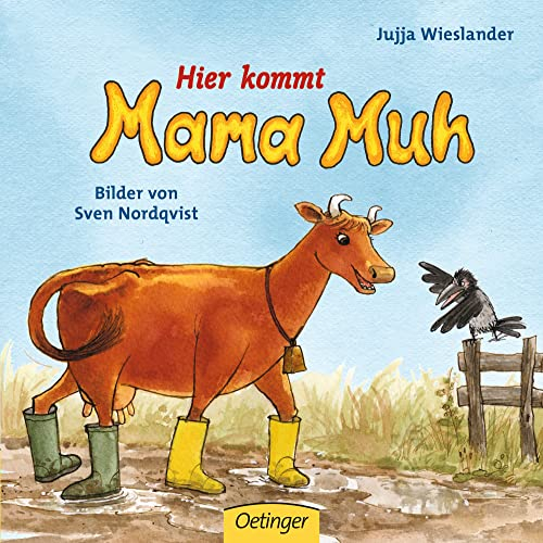 Hier kommt Mama Muh!: Pappbilderbuch-Abenteuer der neugierigen Kuh für Kinder ab 2 Jahren: Kinderbuch-Klassiker ab 2 Jahren über eine abenteuerlustige und neugierige Kuh