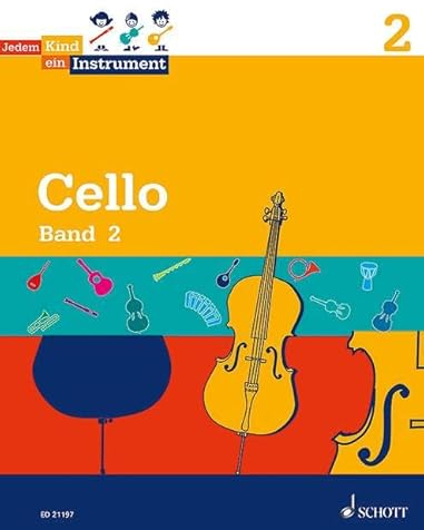 Jedem Kind ein Instrument: Band 2 - JeKi. Violoncello. Schülerheft.
