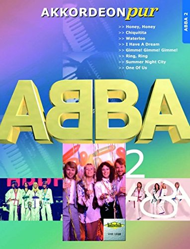ABBA 2: Akkordeon pur bietet Spezialarrangements im mittleren Schwierigkeitsgrad