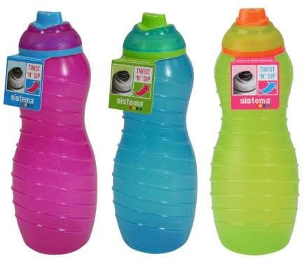 Sistema Twist 'n Sip Davina Bottle, 700ml, Assorted Colour one will be sent.