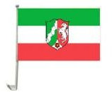 Auto-Fahne: Nordrhein-Westfalen NRW