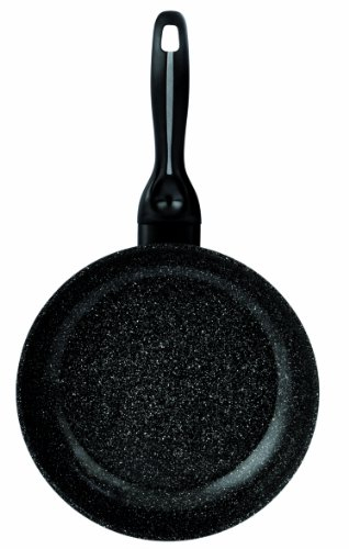 Barazzoni 85510602884 Padella, Linea Granitica in Alluminio Rivestita in Marmotech, Diametro 28 cm