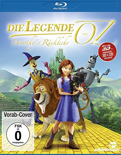 Die Legende von Oz - Dorothy's Rückkehr (inkl. 2D-Version) [3D Blu-ray]