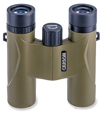 Carson Stinger 10x25mm Kompaktfernglas - Leichtgewicht mit BK-7 Prismen (HW-025)