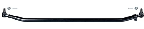 febi bilstein 46091 Tie Rod with castle nuts and cotter pins, pack of one