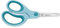 Westcott Softgrip Kinderschere Türkis Linkshänder | Schere mit ergonomischem Griff für Vorschulkinder | Bastelschere 13 cm (5) ideal für Kinderhände | Sicherheit durch abgerundete Spitze | E-21586 00