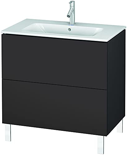 Duravit l-cube Waschtisch Waschbecken Beinen 820 x 481 Für Ich graphit matt