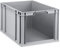 aidB Eurobox NextGen Store Front offen, 600x400x320 mm, robuste Regalbox mit Entnahmeöffnung, stapelbare Kunststoffkiste, ideal für die Industrie, 1 St
