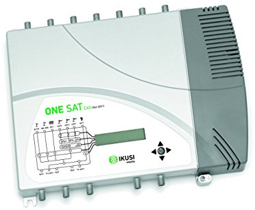 Ikusi Central programable de 10 filtros con 7 entradas y Ganancia de 40/60 dB