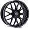 MAM Felgen MAMGT1 8,0x18 5/100+112 ET30 NB66,6 Matt Schwarz Rand Poliert