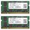 DILC, RAM DDR2 SODIMM 2GB, 2 Memorie RAM per Pc Portatile, 800Mhz PC2-6400 (240 Pin), Compatibili con Computer Portatili/Notebook o Mini Pc con Slot SODIMM, Perfomance Elevate, Garantita a Vita, 2 Pz