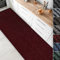 Floordirekt Küchenläufer Granada - Teppich-Läufer auf Maß für die Küche - Breite: 80 cm - Moderne & hochwertige Wohnteppiche (Rot, 80 x 350 cm)