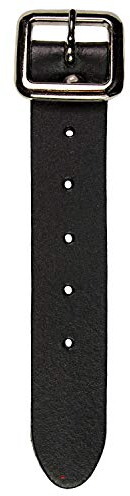 I LUV LTD Herren Kilt Verlängerung Ersatz Lederband und Schnalle 1 Schwarz