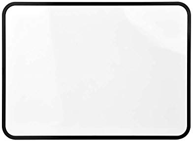 S SIENOC Mini Small Dry Erase White Board Magnetic Portable Double Sided Blank Personal Handwriting Whiteboard A4 Size Lap Board