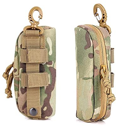 ACEXIER 1PCS Taktische MOLLE Brillenetui Stoßfeste Schutzbox Tragbare Brillenetuis Brillen mit Gürtelclip
