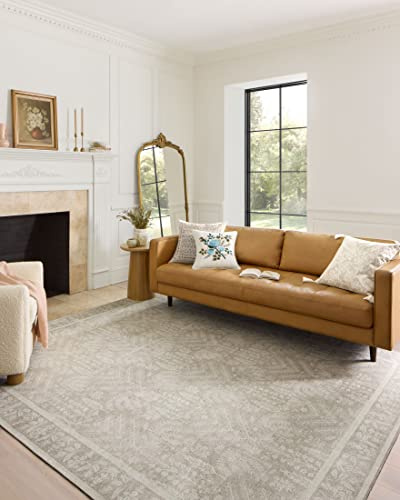 Loloi Rifle Paper Co. Maison Collection MAO-02 Bough Natural 8'-4 x 11'-6, .19 Pile Height, Area Rug
