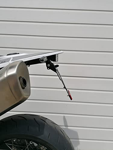 Kennzeichenhalter GroFaTec EVO Set für Husqvarna 701 Supermoto 2016-2023 Kennzeichenträger Nummernschild Träger Halter kurzes Heck Heckumbau Porta Targa huski sm