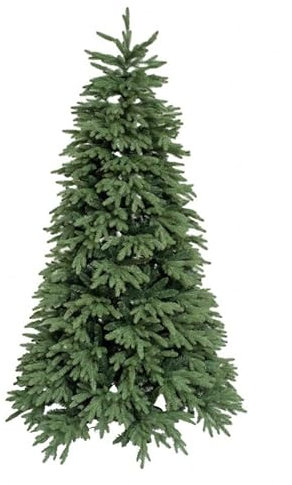 BUD Albero Di Natale Johnny 210 cm, In Pvc E Polietilene, Effetto Real-Touch, Apertura Ad Ombrello, Elegante Fascino Nordico | In PE+PVC Apertura Ad Ombrello