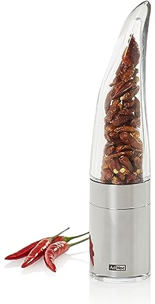 AdHoc MP203 Chilischneider Pepe | messerscharfe Chilimühle mit original SchneidWerk und Aromaschutz | exklusives Modell 2023 Kräuter- und Gewürzschneider