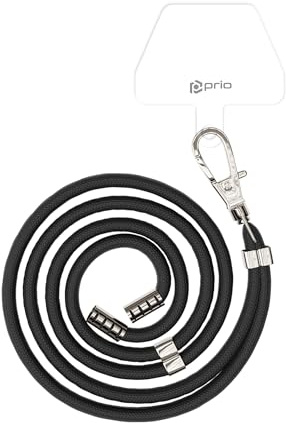 Prio® Handy-Umhängeband | Handykette 0,7 m | Universelles Lanyard für iPhone, Samsung & alle Smartphones | Verstellbar & robust