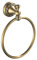 Anneau Porte-Serviette en Laiton Antique pour Salle de Bain, Cuisine, Accessoires de Cuisine, Fixation Murale, Motif sculpté