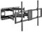 AISENS - WT120TSLE-163 - Supporto Pro girevole, inclinabile e livellabile per monitor/TV 120 kg di 60-120, nero