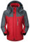 chhoioia Tragen von Someone Else's Kleidung, Tasche, abnehmbarer Windschutz, Herrenmantel, rot, XL