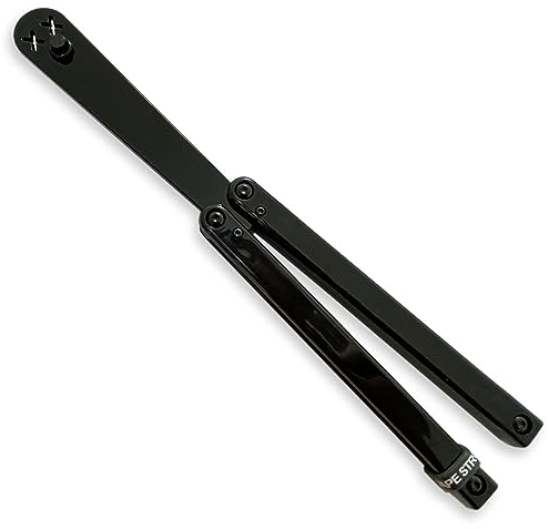 Larqety Foldable Plastic Tool, Sturdy and Lightweight, Excellent Balance, Practice Tool for Beginners (Black)