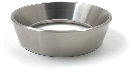 ponezg 58mm Espresso Dosierring Dosiertrichter Edelstahl Trichter für 58mm Portafilter, 58mm Espresso Funnel, 58 mm Gaggia Espresso Zubehör Kaffee Dosierring (20mm Höhe, Nicht Magnetisch)