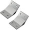 Lot de 2 équerres d'angle de 135 degrés série 8080 pour profilé d'extrusion d'aluminium