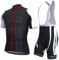 beyleaycau Herren Radtrikot Set Kurzarm Herrentrikot und Radhose Atmungsaktiv und Schnell Trockend Rennrad trikot herren