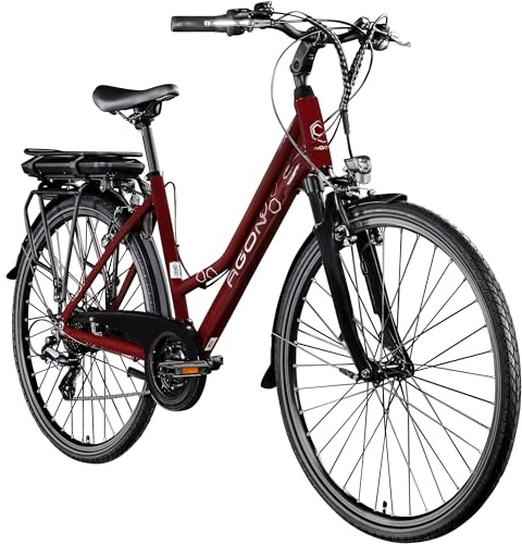 AGON Avesa E-Bike Trekkingrad Pedelec Damen Nabenmotor 21 Gang