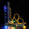MENZAVA Licht-Set Kompatibel Mit 10303 Looping-Achterbahn Icons - Led-Beleuchtungsset Für Bausteinen Modell - Modell Set Nicht Enthalten