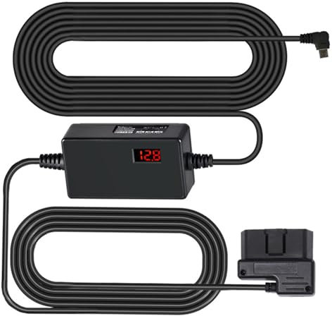 GMBYLBY Stromkabel mit Schaltern, USB/USB C auf Stromkabel für Dashing Kamera, 24-Stunden-Monitore, 12–24 V bis 5 V, 3 A