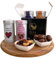KERNenergie Nuss Geschenk Set – Geschenkidee für Paare – Valentinstag - Geschenke für Männer und für Frauen – 4 Nuss- und Schokoladen Snacks – 4x90g