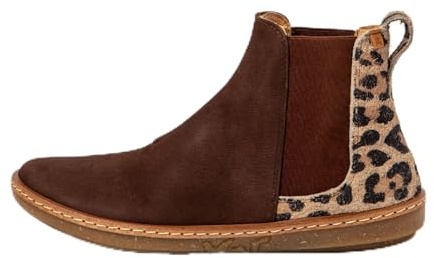 El Naturalista N5310 Coral, Stivaletti Bassi con Lacci Donna, Wulf Leopardo, 41 EU Larga