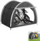 Tienda de Campaña para Bicicleta - Funda Impermeable para 2 Bicicletas, Garaje Portátil para Exteriores, con Bolsa de Almacenamiento, Resistente a La Intemperie, 210 x 150 x 165 cm
